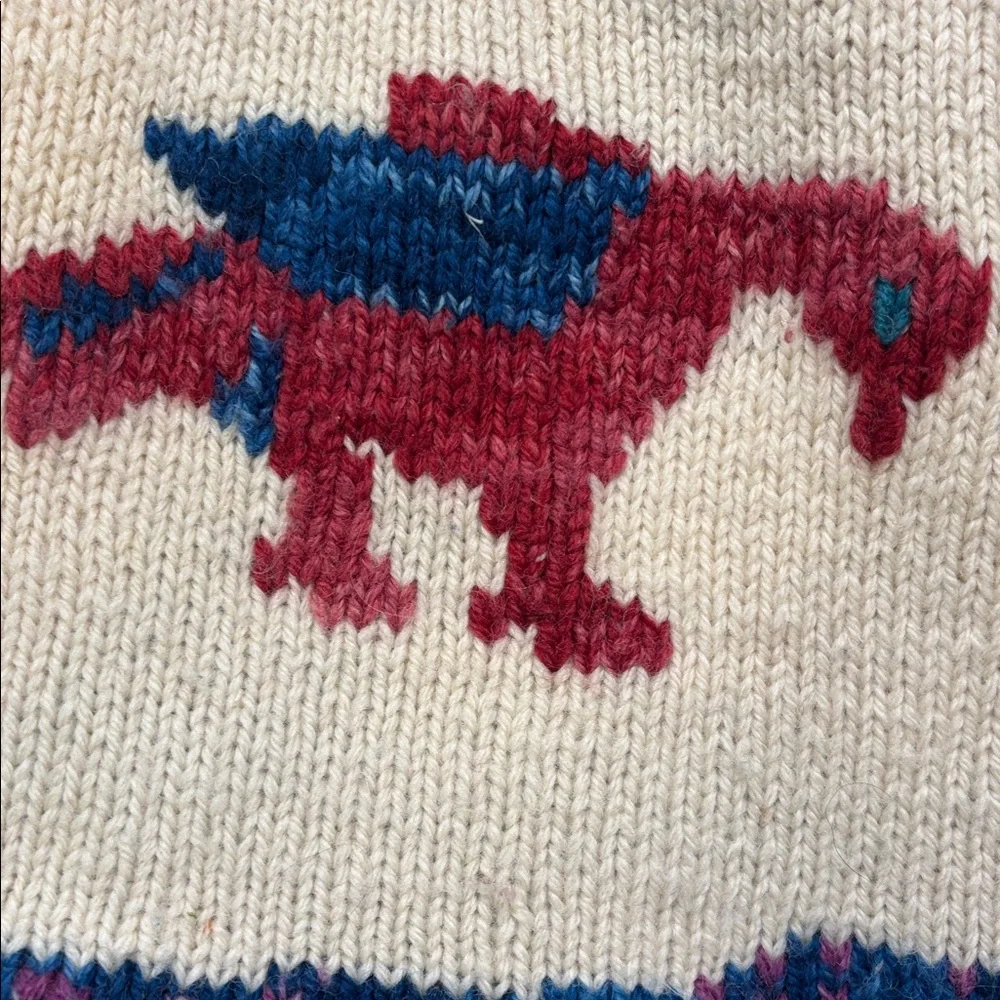 Vintage Putumayo Wool Primitive knit sweater - Picture 5 of 11